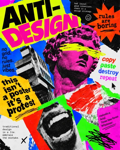 Anti-Design graphic design movement