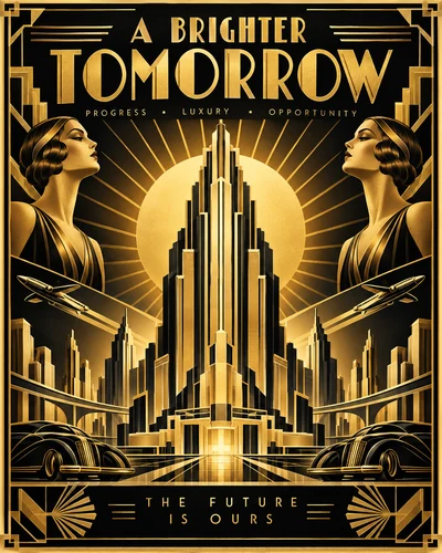 Art Deco graphic design movement