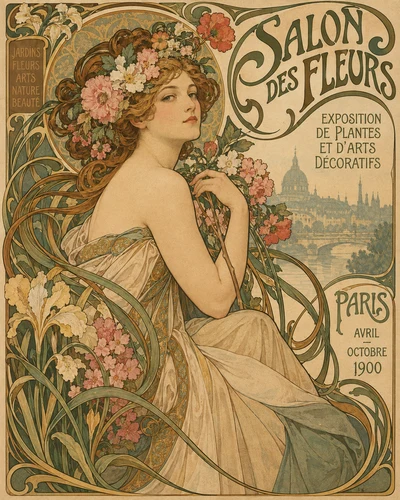 Art Nouveau graphic design movement