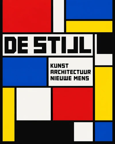 De Stijl graphic design movement