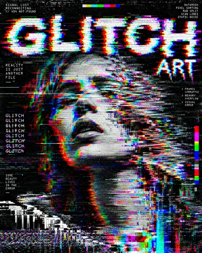 Glitch Art graphic design movement