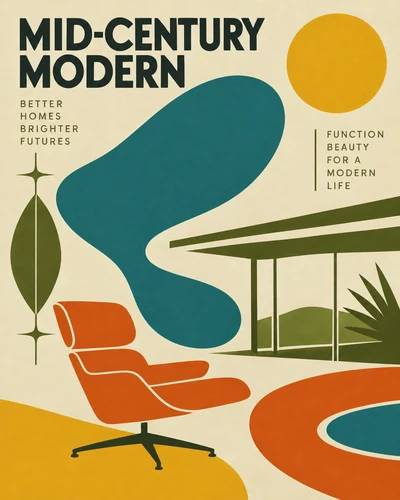 Mid-Century Modern graphic design movement