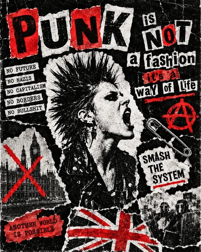 Punk Graphics graphic design movement
