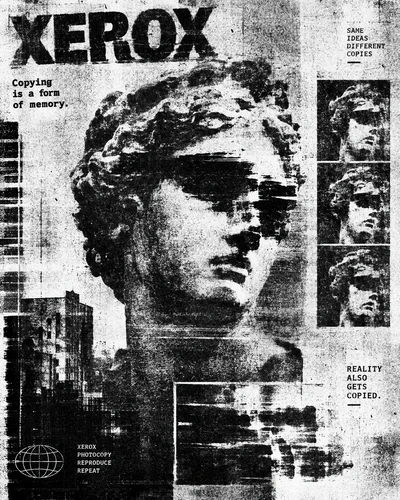 Xerox / Photocopy Art graphic design movement